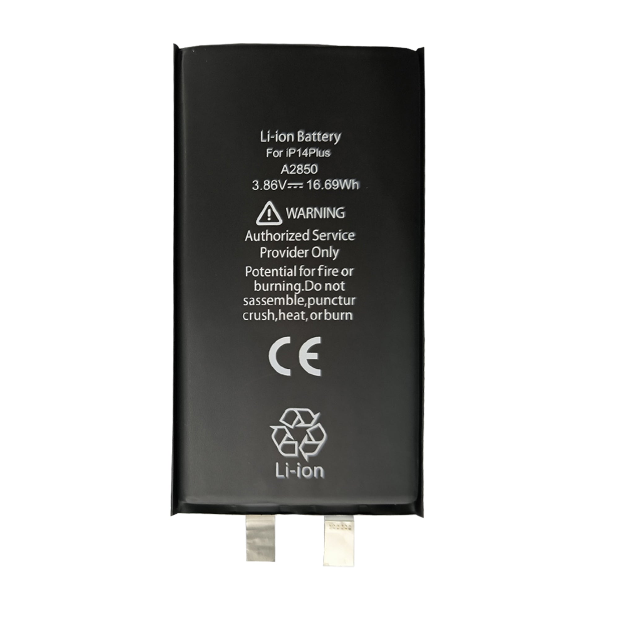 For Apple batterie For Apple 14 Plus (soudage par points requis) Sans BMS/IC OEM