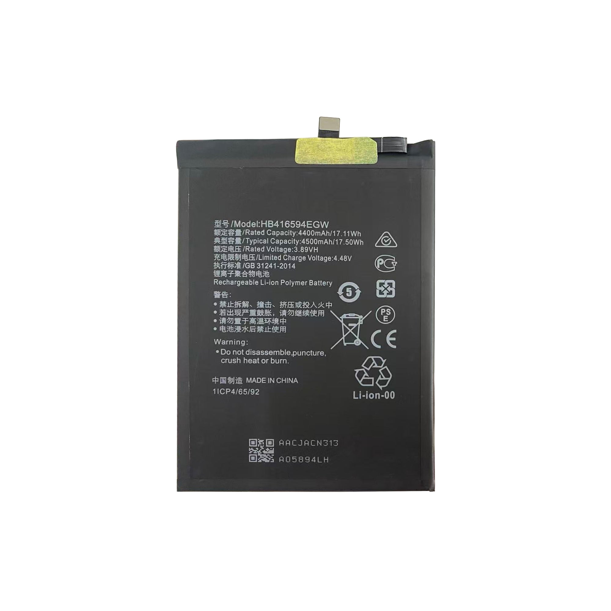 Honor 90 Lite, Honor X8a Batterie HB416594EGW OEM
