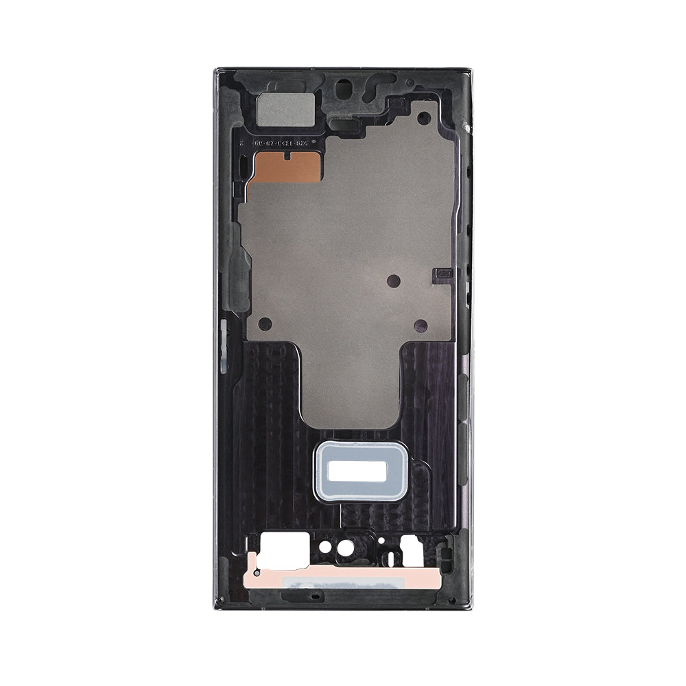 Samsung Galaxy S23 Ultra S918B Cadre central Graphite, Rouge OEM