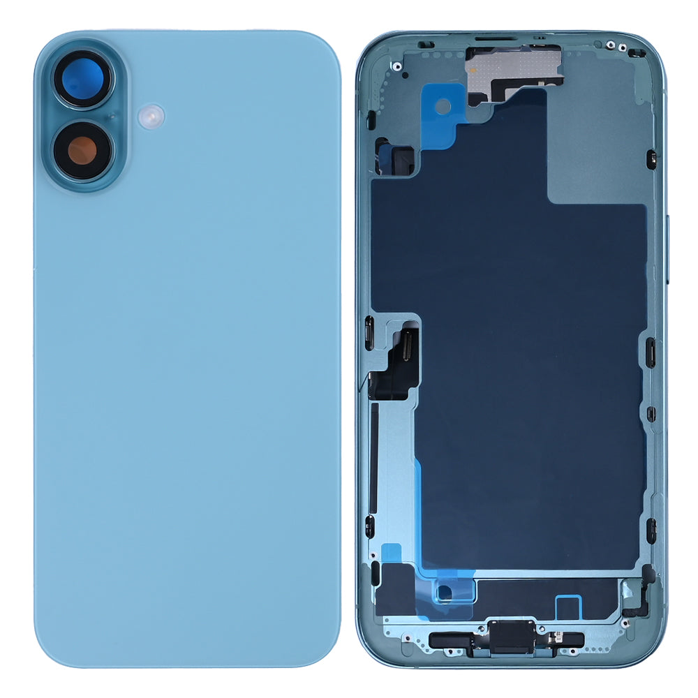 For Apple 16 Plus Boîtier avec petites pièces Teal OEM