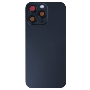 For Apple 16 Pro Max Boîtier avec petites pièces Titane noir OEM