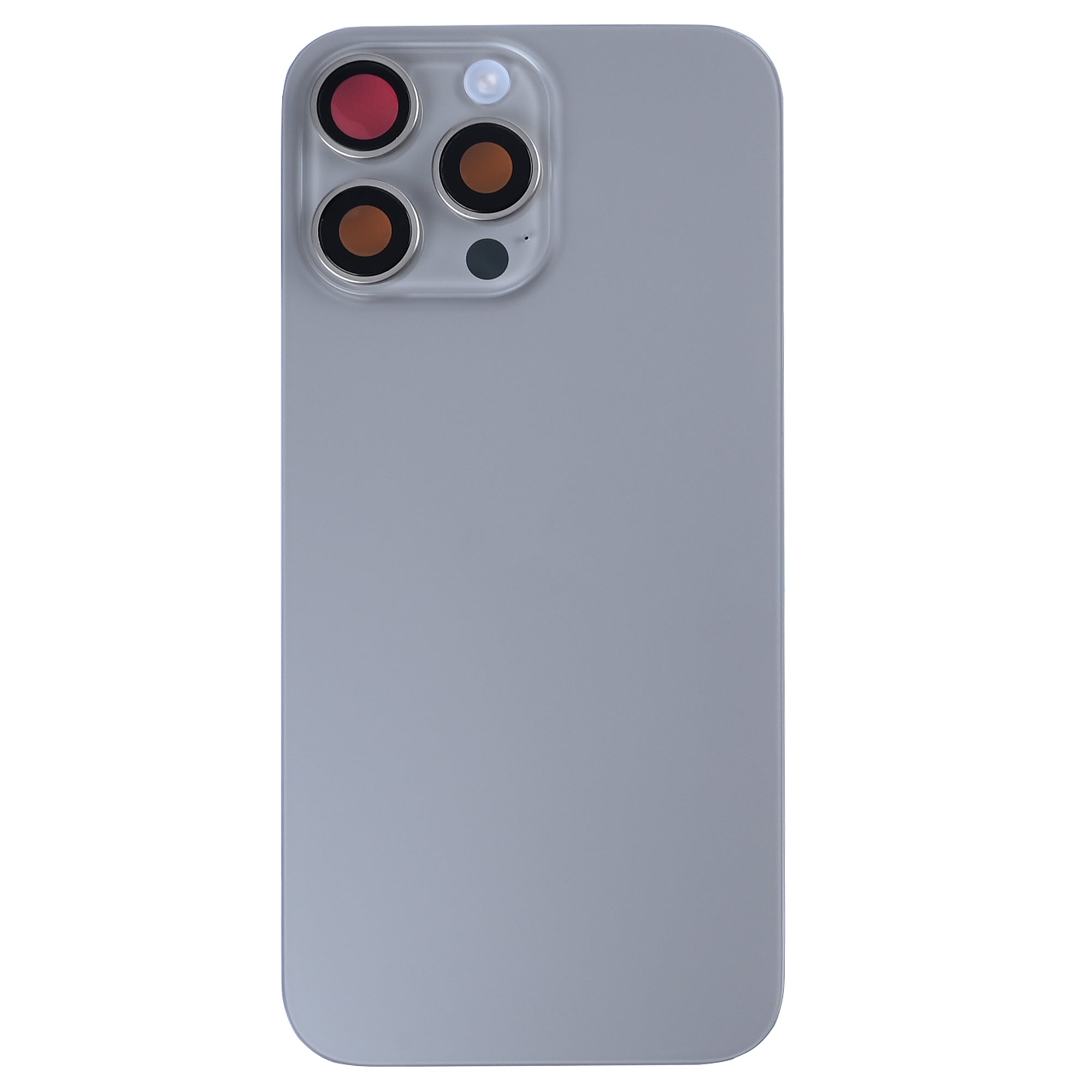 For Apple 16 Pro Max Boîtier avec petites pièces Titane naturel OEM