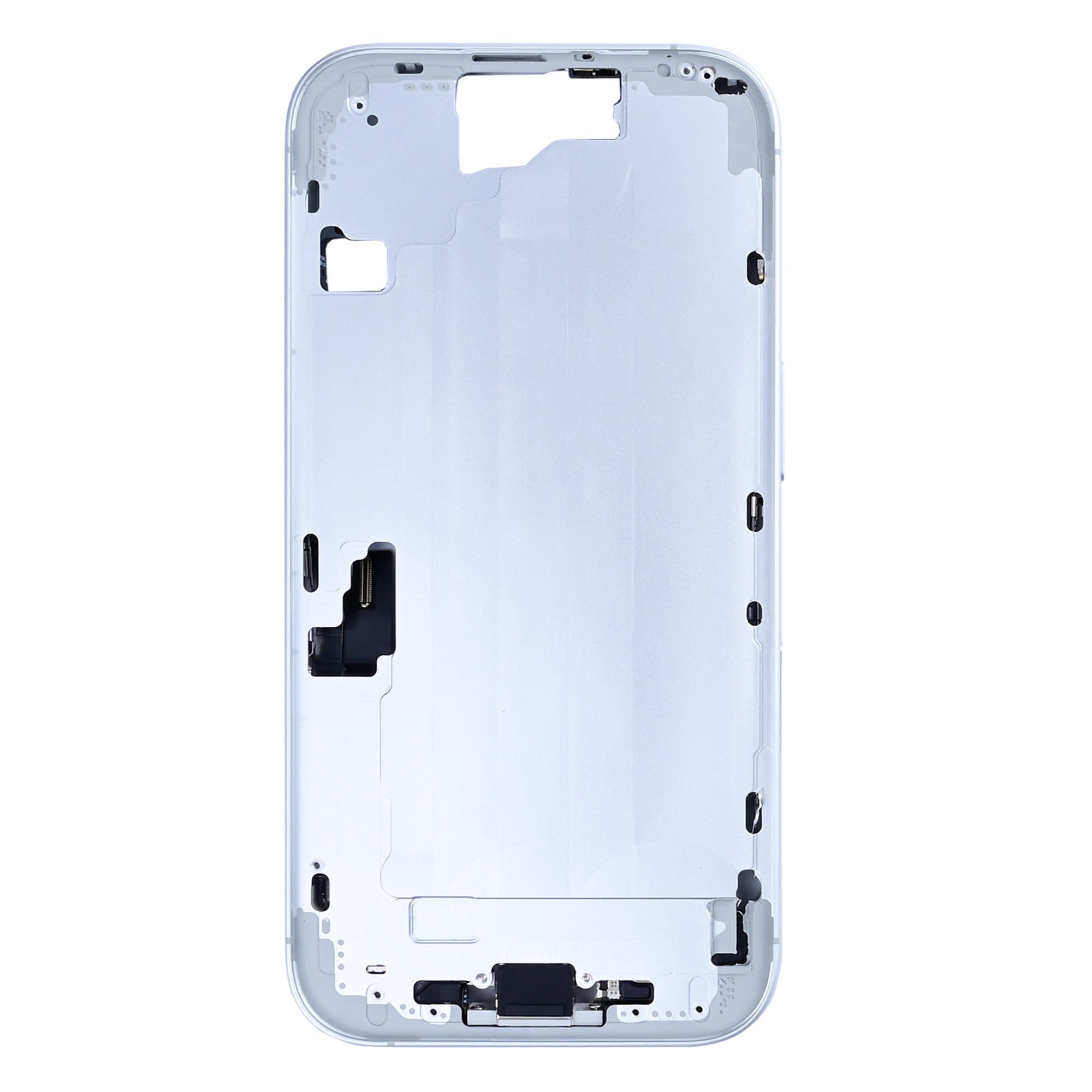 For Apple 16 Cadre central blanc OEM