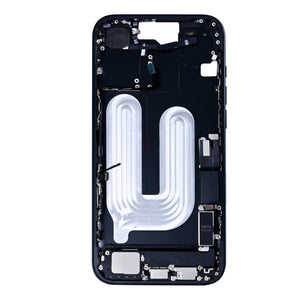 For Apple 16 Plus Cadre central noir OEM