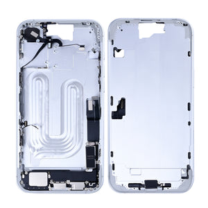 For Apple 16 Plus Cadre central blanc OEM