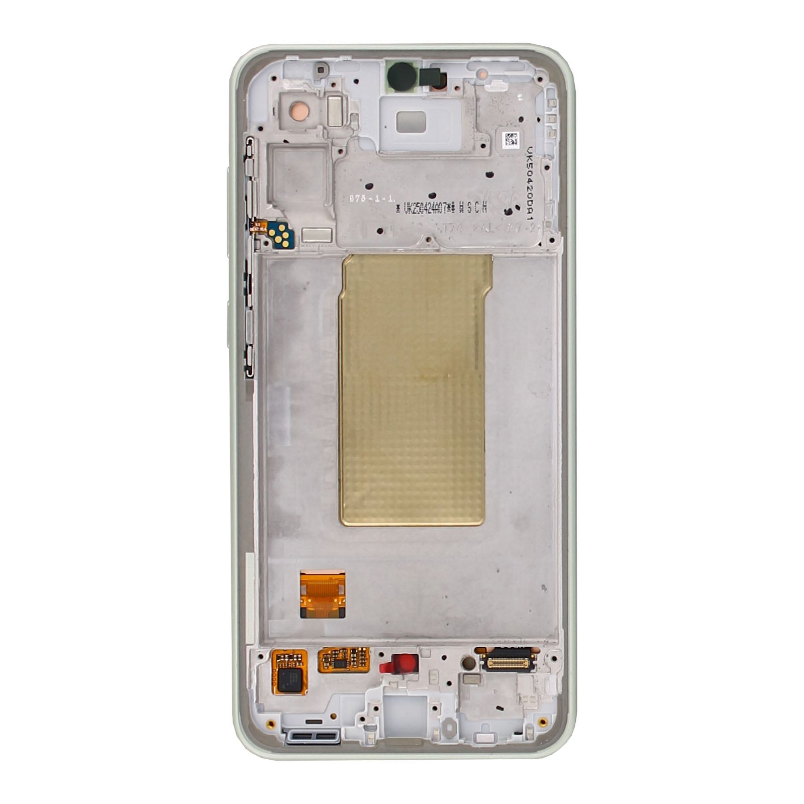 Écran et numériseur Samsung Galaxy A36 A366B avec cadre Lime Service Pack
