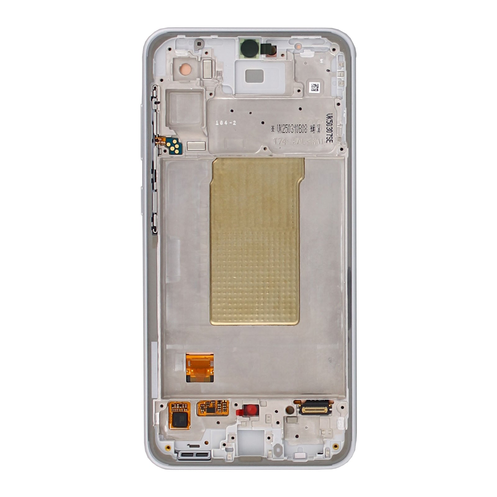 Samsung Galaxy A36 A366B Écran et numériseur avec cadre blanc Service Pack