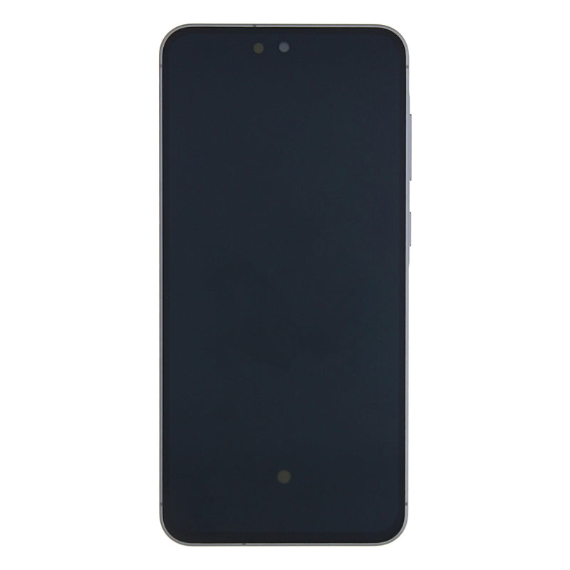 Écran et numériseur Samsung Galaxy A56 A566B avec cadre graphite préassemblé