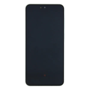 Écran et numériseur Samsung Galaxy A56 A566B avec cadre gris clair pré-assemblé