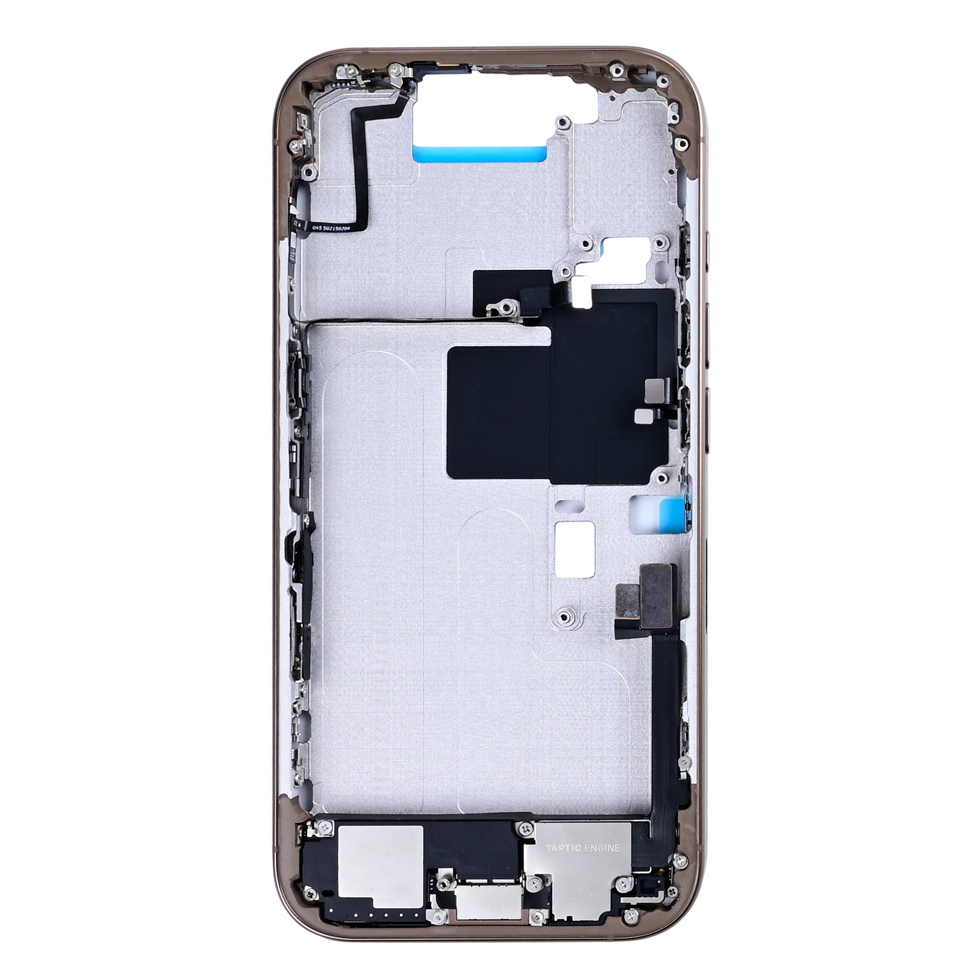For Apple 16 Pro Cadre central Titane désert OEM