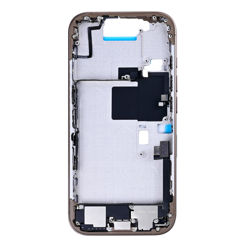 For Apple 16 Pro Cadre central Titane désert OEM