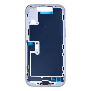For Apple 16 Pro Max Cadre central Titane blanc OEM