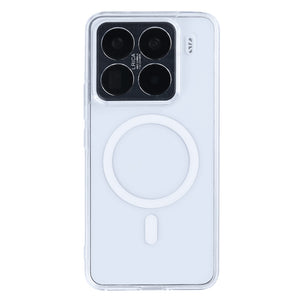 Rixus Anti-Burst Case With MagSafe Compatible For Xiaomi 15 Pro, 15S Pro Transparent