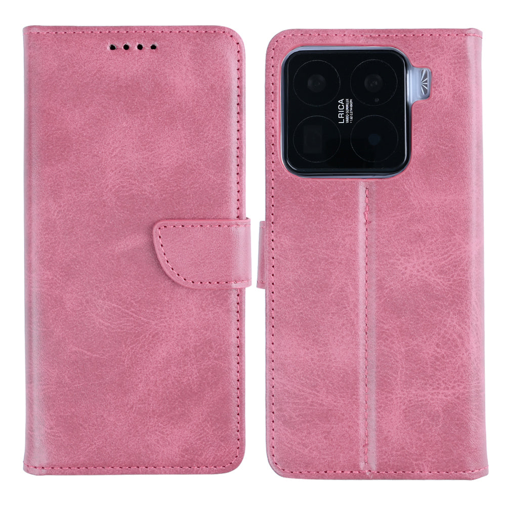 Rixus Bibliothèque pour Xiaomi 15 Pro Rose