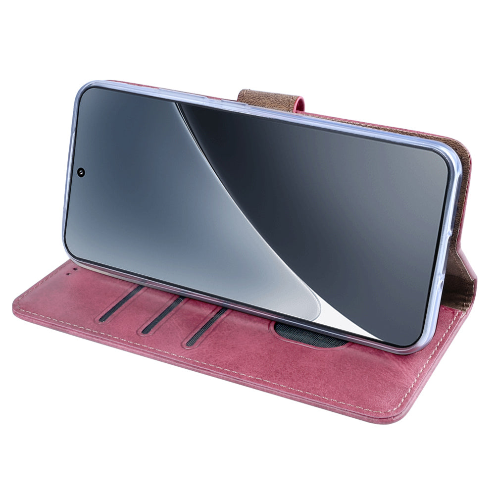 Rixus Bibliothèque pour Xiaomi 15 Pro Rose