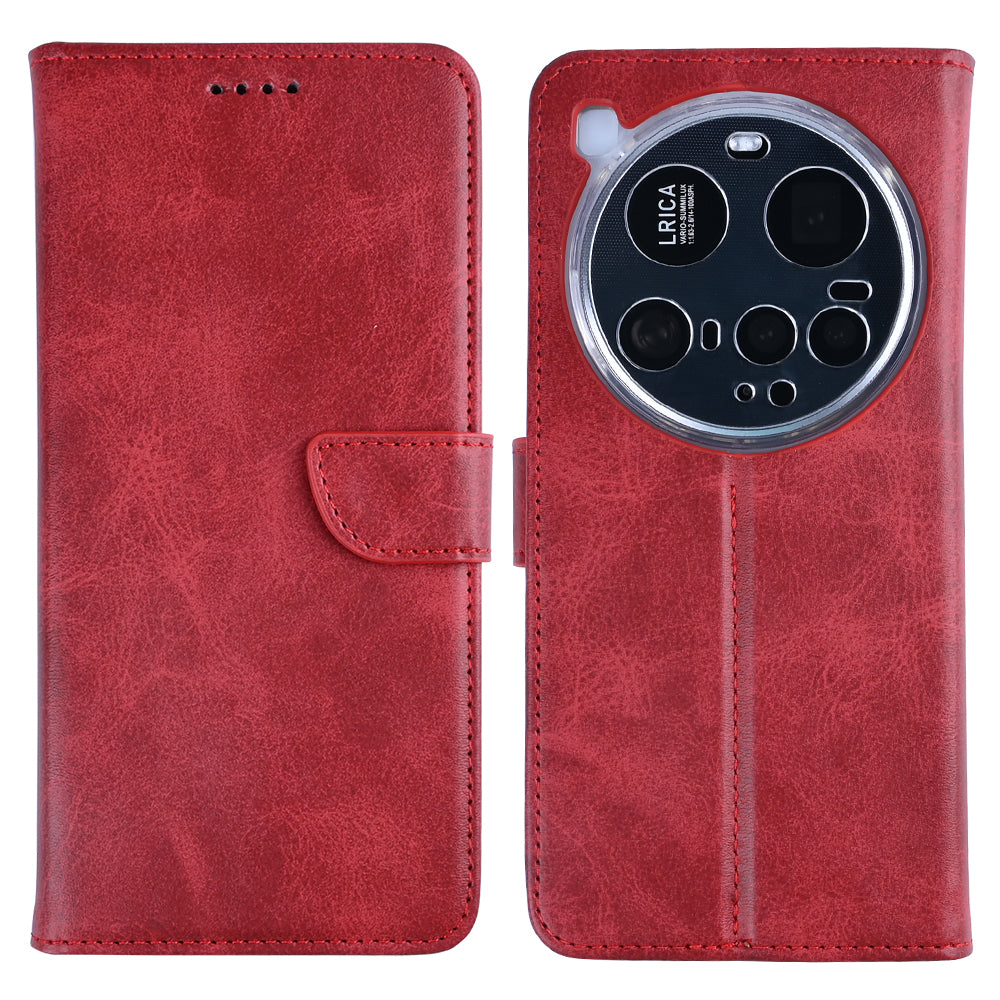 Bibliothèque Rixus pour Xiaomi 15 Ultra Rouge foncé