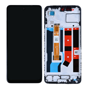 Écran et numériseur Oppo A80 avec cadre noir OEM