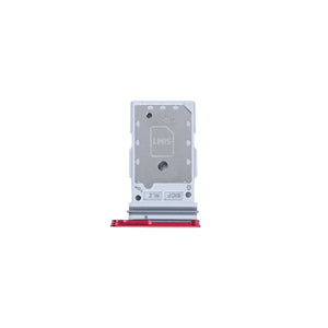 Samsung Galaxy S25 S931B, S25 Plus S936B Sim Card Holder Coral Red OEM