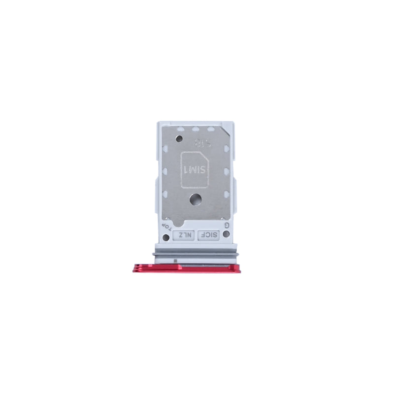 Samsung Galaxy S25 S931B, S25 Plus S936B Sim Card Holder Coral Red OEM
