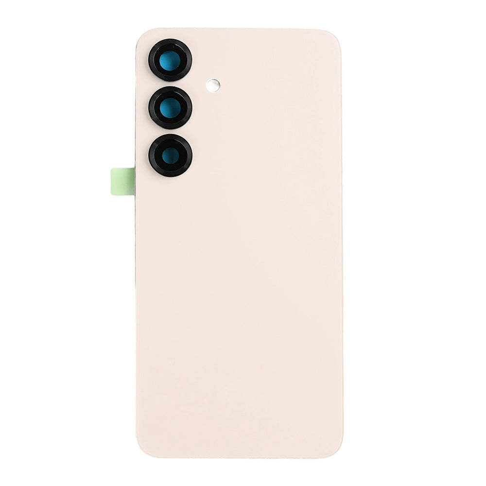 Coque arrière Samsung Galaxy S25 S931B avec objectif rose doré OEM
