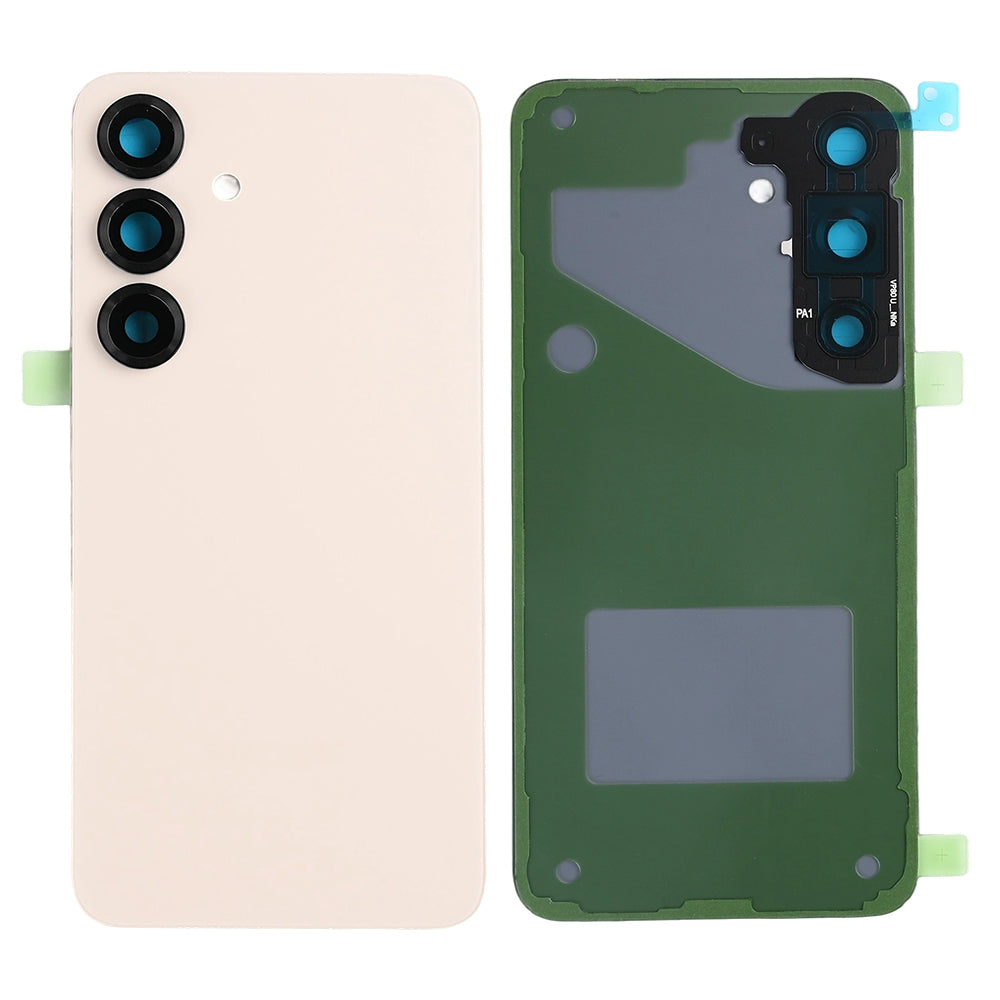 Coque arrière Samsung Galaxy S25 S931B avec objectif rose doré OEM