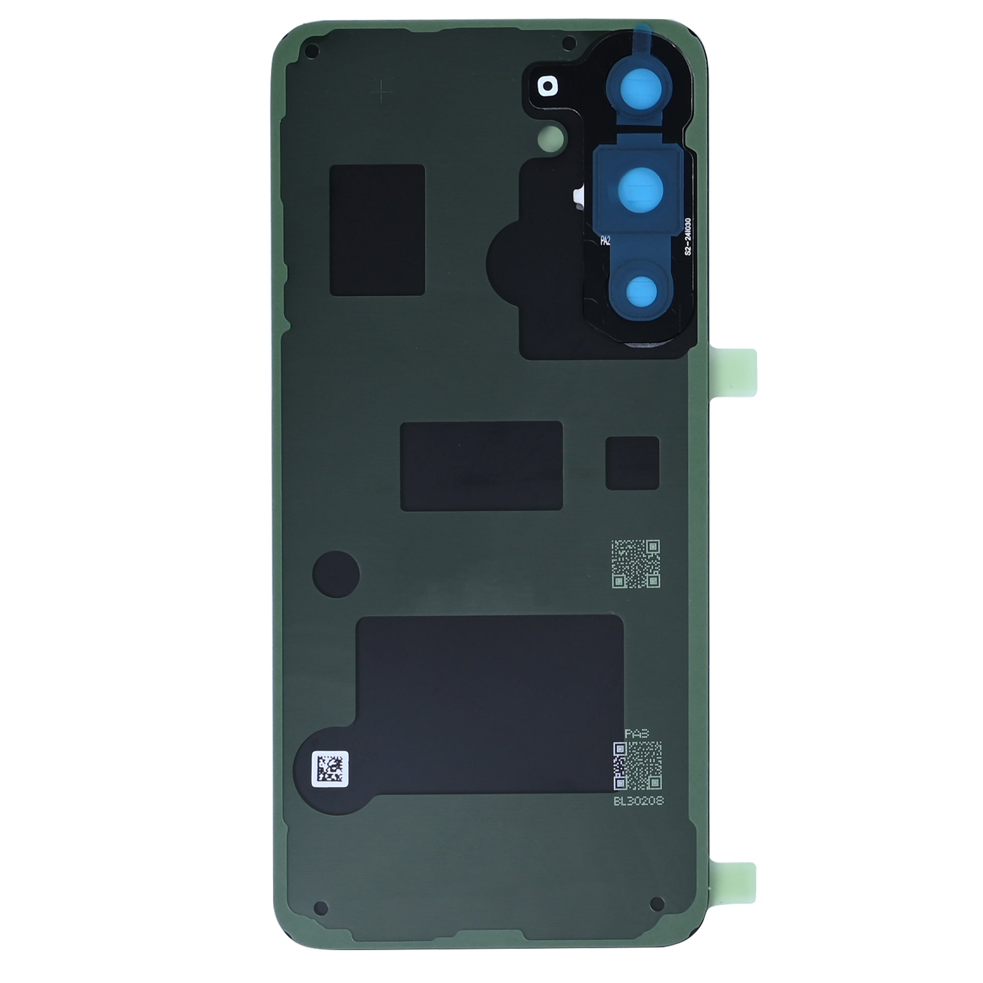 Coque arrière Samsung Galaxy S25 Plus S936B avec lentille, couleur menthe, OEM