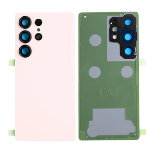 Coque arrière Samsung Galaxy S25 Ultra S938B avec lentille Titanium Pink Gold OEM