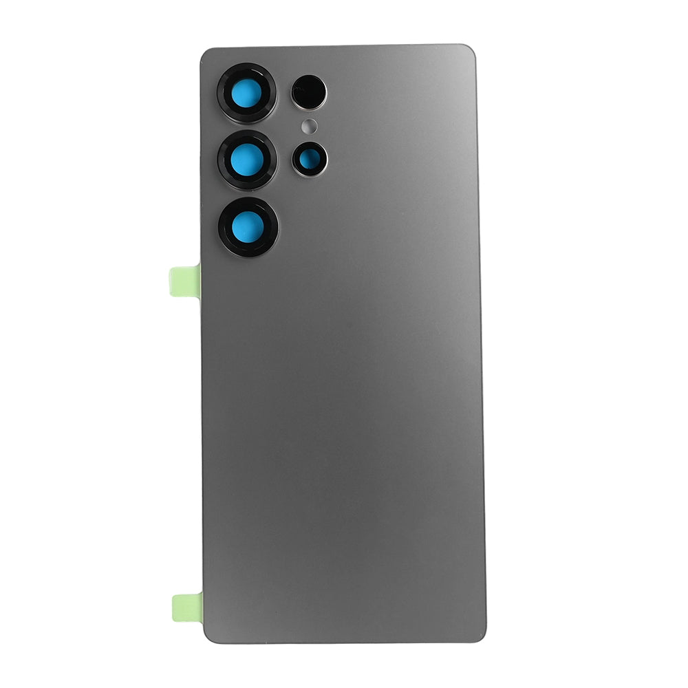 Coque arrière Samsung Galaxy S25 Ultra S938B avec objectif gris titane OEM