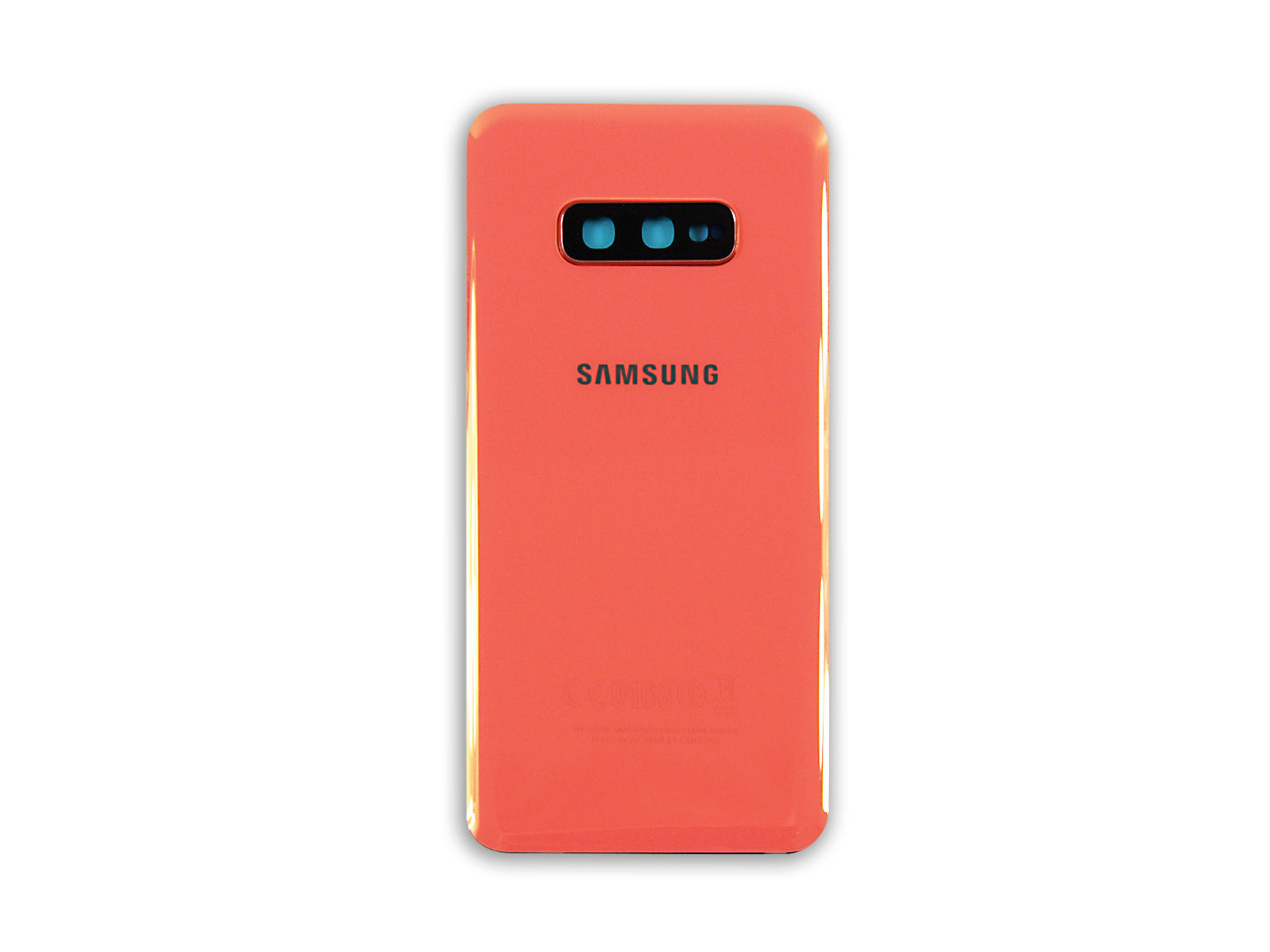 Coque arrière Samsung Galaxy S10e G970F avec lentille rose flamant OEM