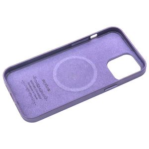 Rixus Classic 02 Case With MagSafe Compatible For Apple iPhone 12 Pro Max Purple