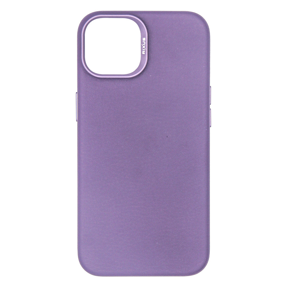 Rixus Classic 02 Case With MagSafe Compatible For Apple iPhone 13 Mini Purple