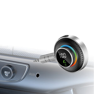 Rixus RXBT23 Récepteur Bluetooth 5.0 et AUX noir