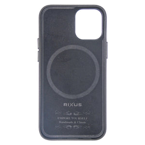 Rixus Classic 02 Case With MagSafe Compatible For Apple iPhone 14 Plus Black