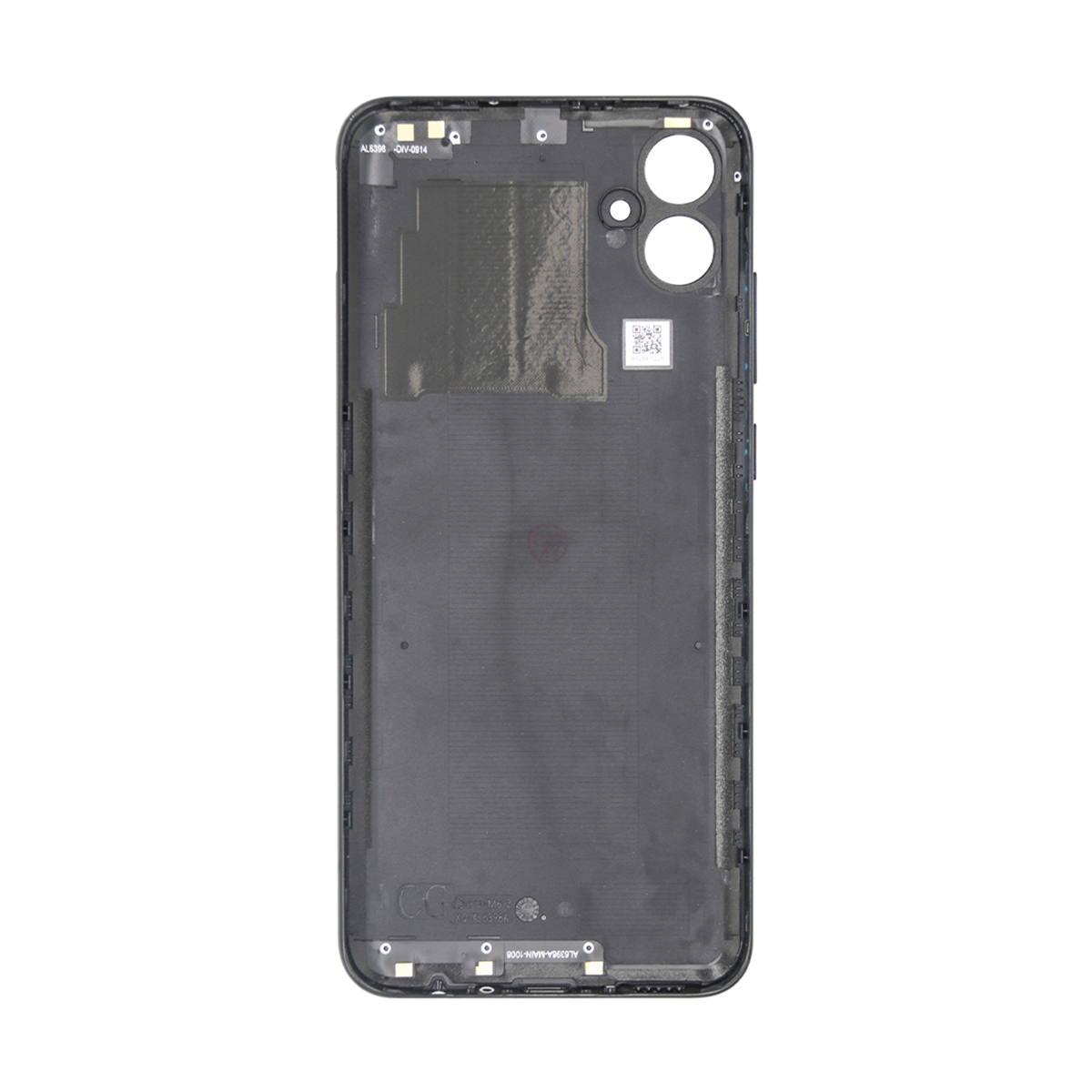 Coque arrière Samsung Galaxy A04e A042F avec objectif noir OEM