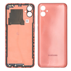 Coque arrière Samsung Galaxy A04e A042F avec lentille cuivrée OEM