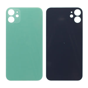 For Apple 11 Verre arrière, cadre de caméra agrandi Vert Compatible