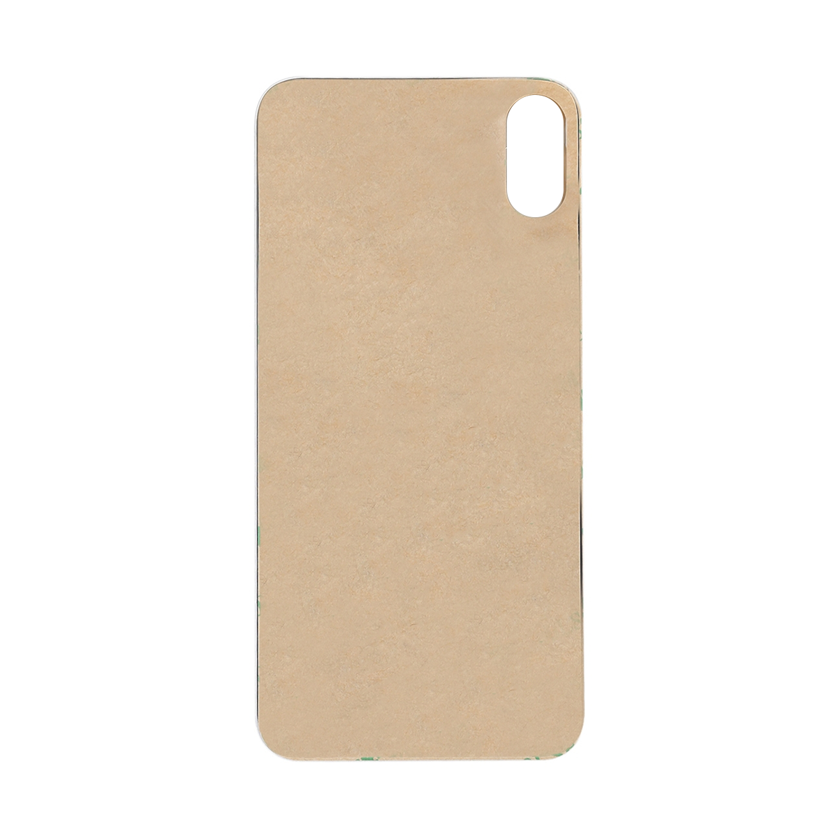 For Apple XS Verre arrière, cadre de caméra agrandi Compatible avec l'or
