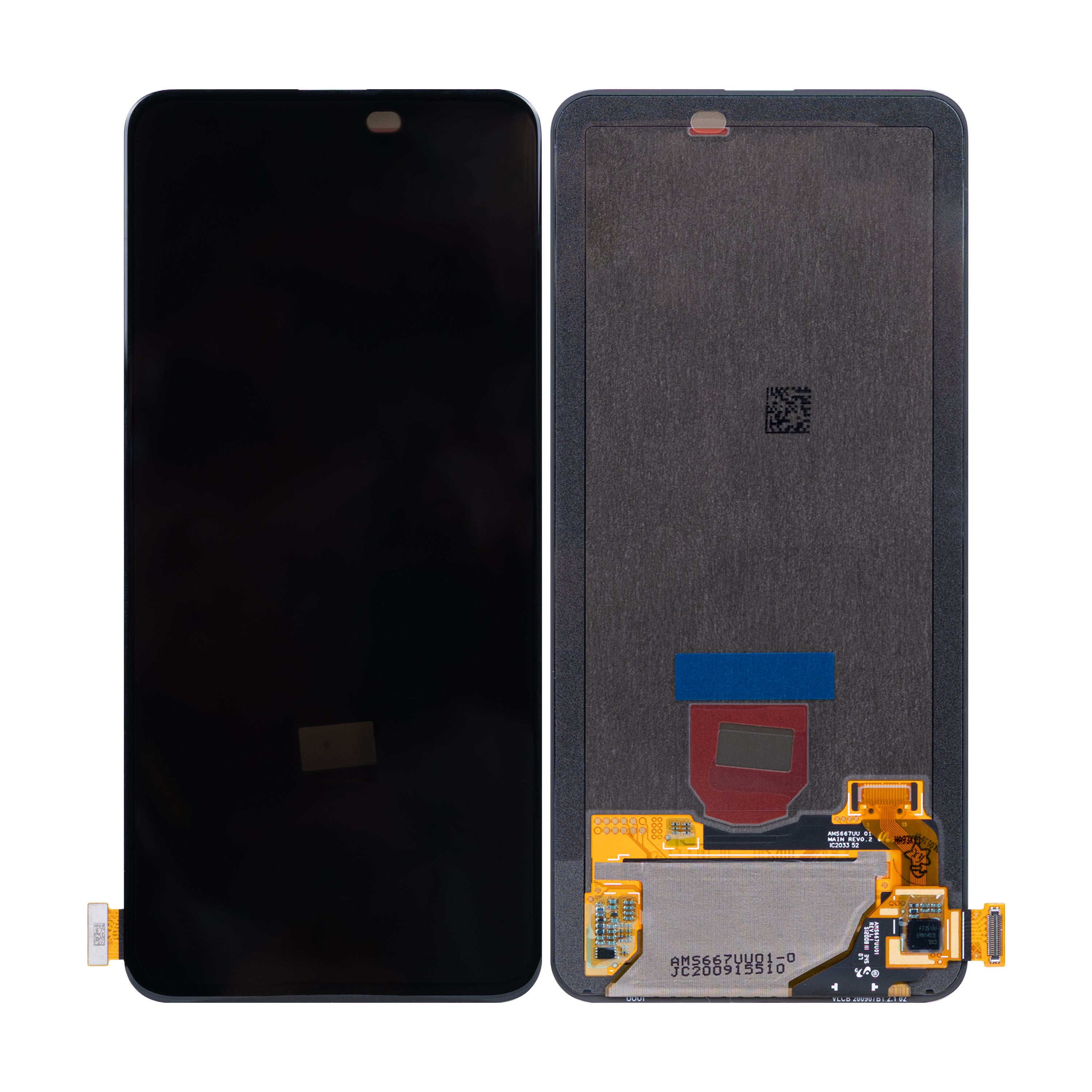 Xiaomi Poco F2 Pro Ecran et Digitizer Sans Cadre Cyber Grey OEM