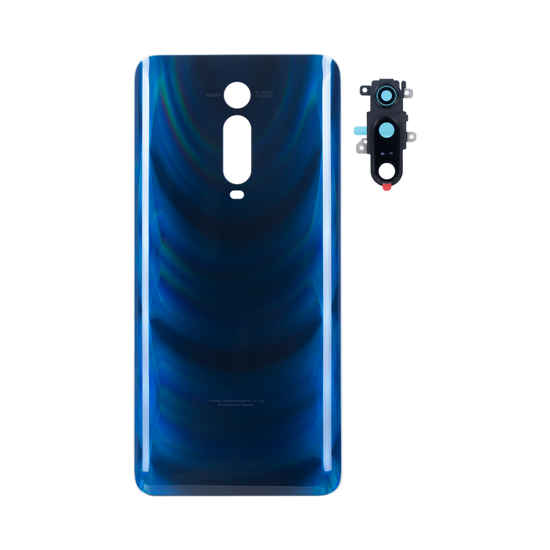Xiaomi Mi 9T, Mi 9T Pro Coque arrière avec objectif Bleu glacier OEM