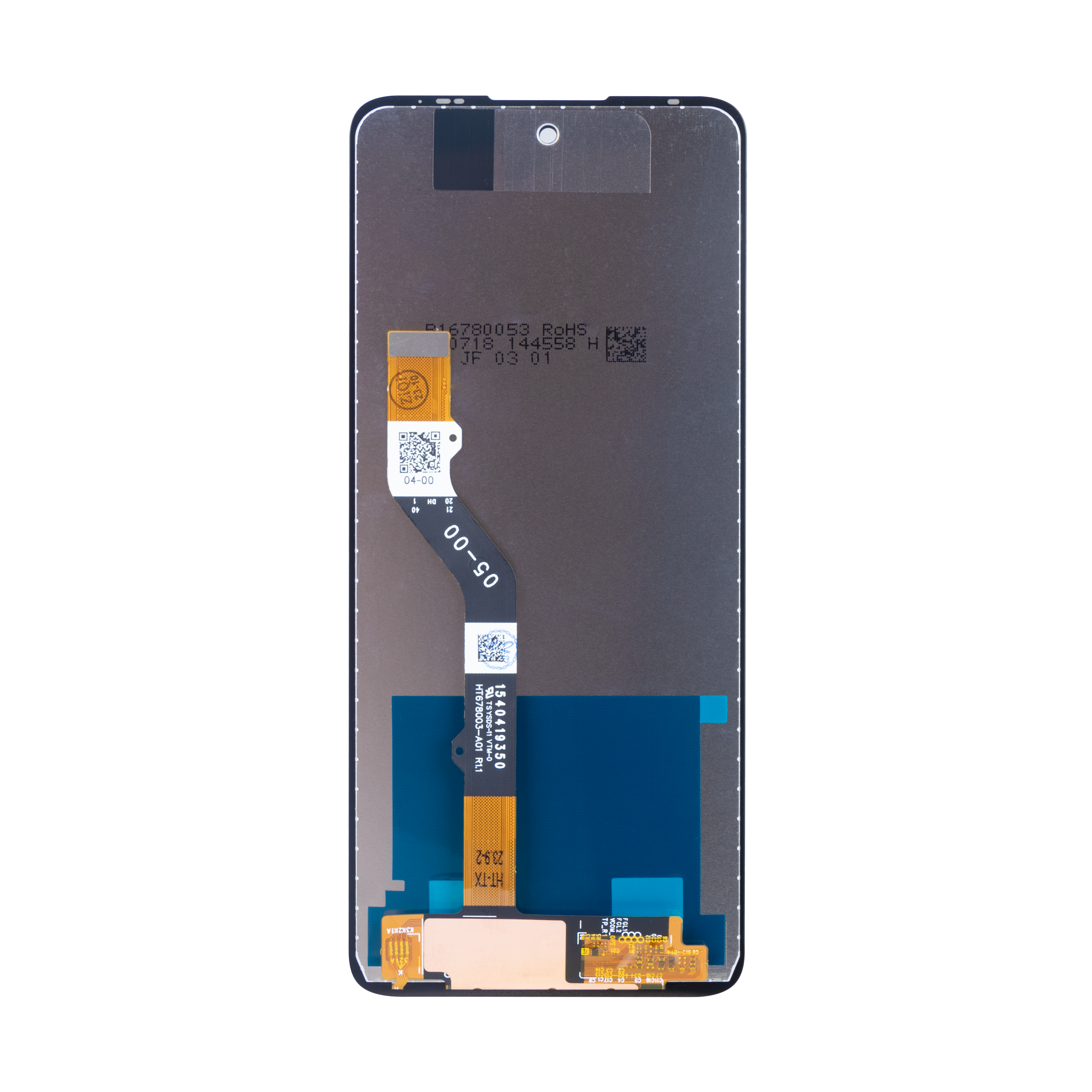 Écran et numériseur Motorola Moto G40 Fusion sans cadre noir OEM