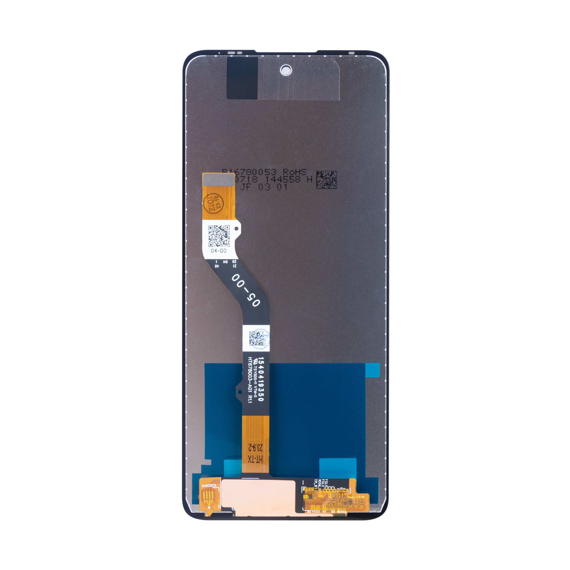 Écran et numériseur Motorola Moto G40 Fusion sans cadre noir OEM