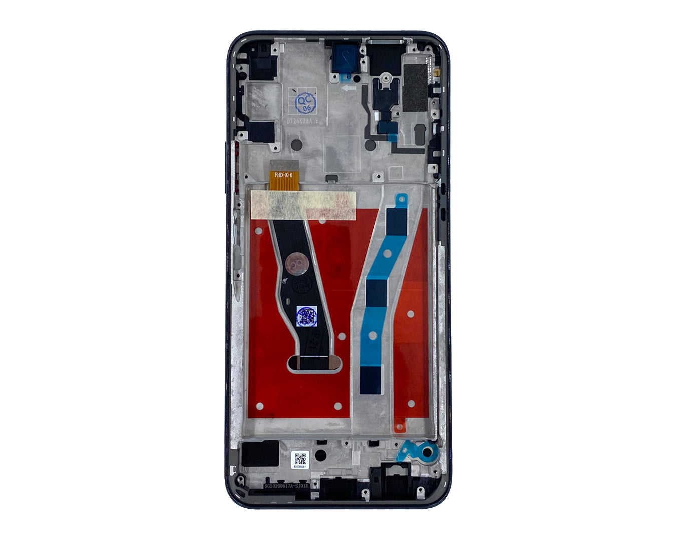 Écran et numériseur Huawei Honor 9X (Chine) avec cadre Magic Night Black OEM