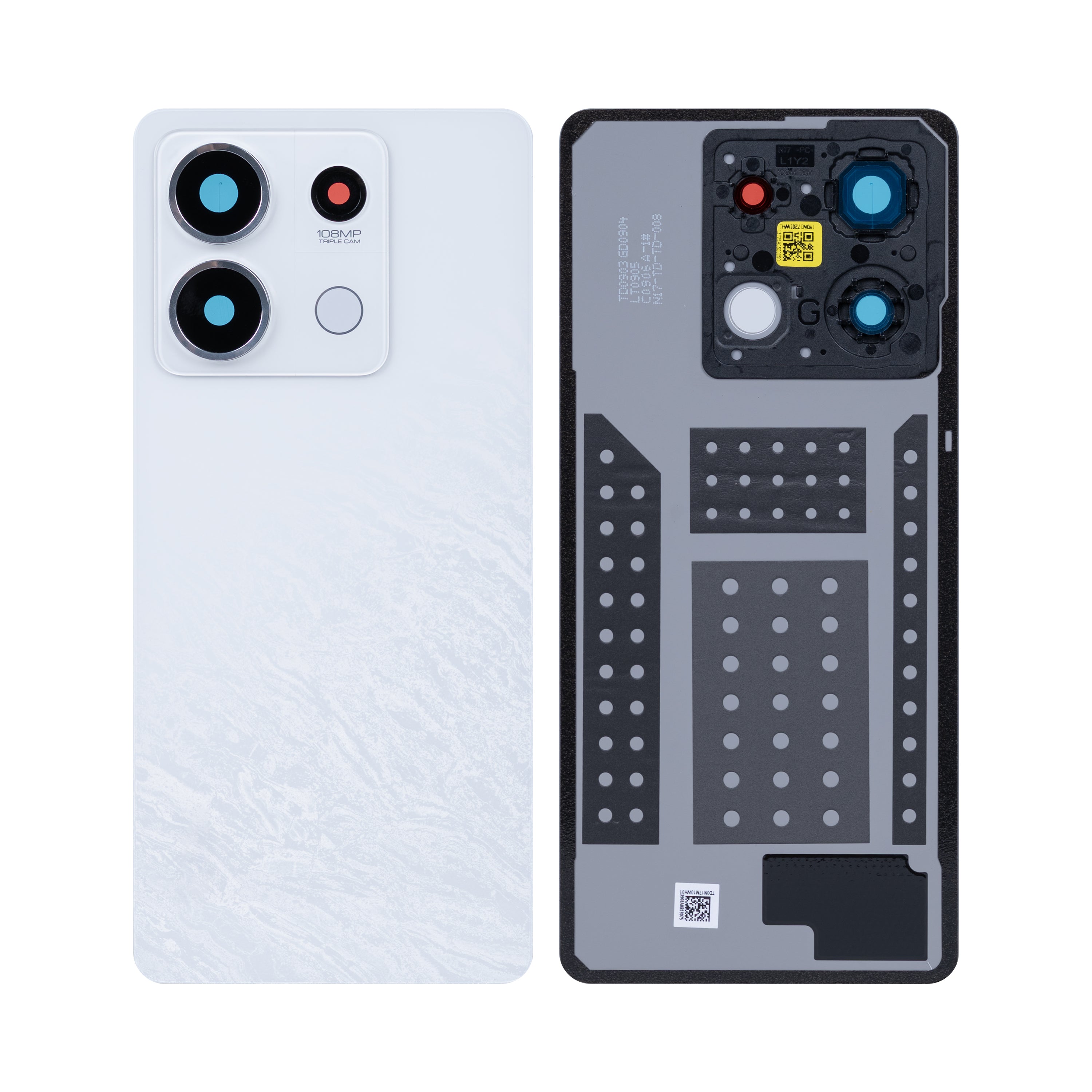 Coque arrière Xiaomi Redmi Note 13 5G avec objectif blanc OEM