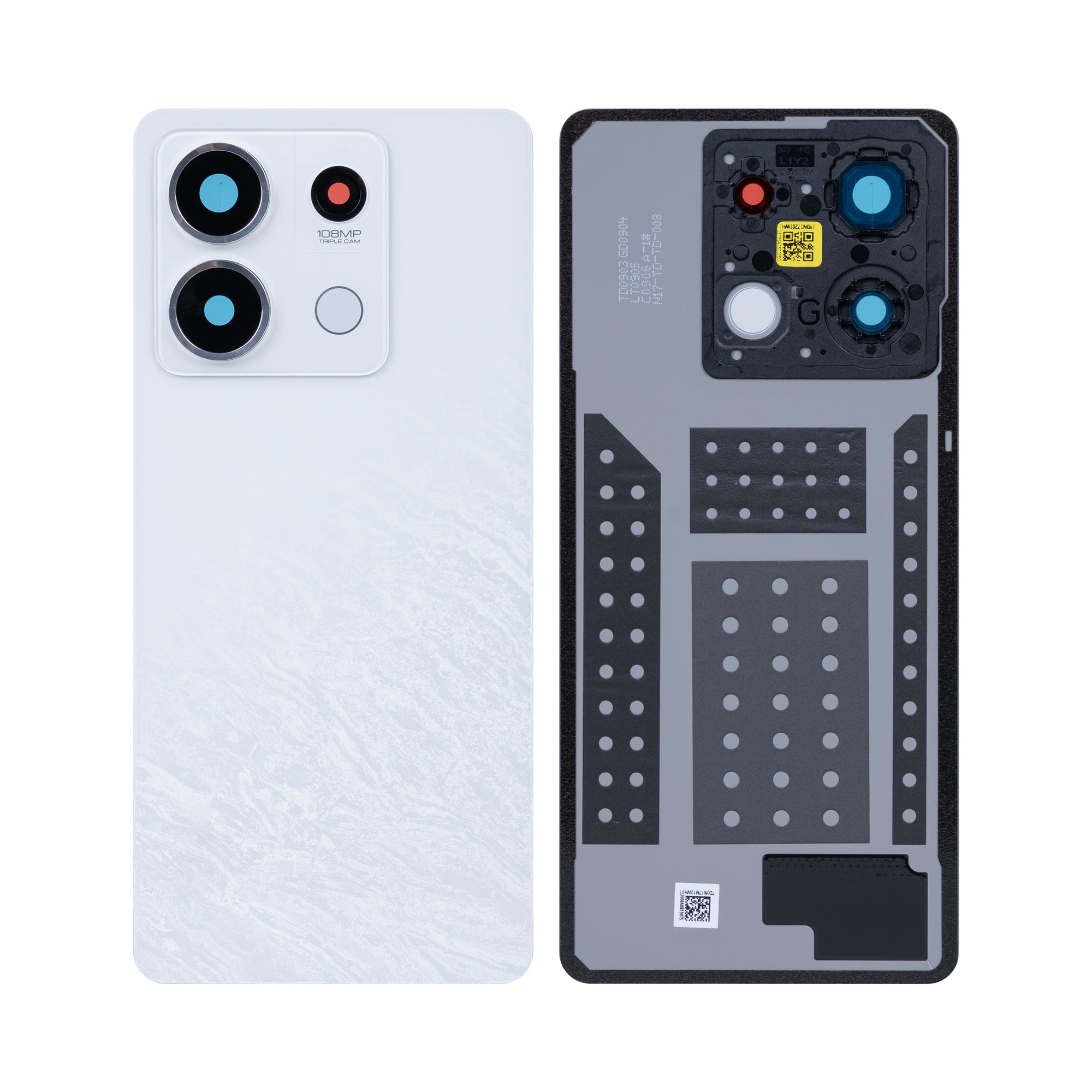 Coque arrière Xiaomi Redmi Note 13 5G avec objectif blanc OEM
