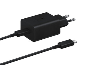 Samsung Super Fast Charger EP-T4510XBEGEU With USB-C To USB-C Cable 180cm 45W Black Original Retail Box
