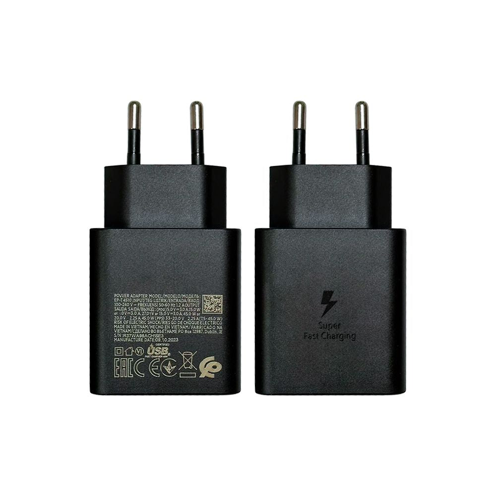 Samsung Super Fast Power Adapter EP-T4510 45W Black Original Bulk
