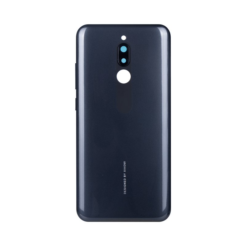 Coque arrière Xiaomi Redmi 8 avec objectif noir onyx d'origine