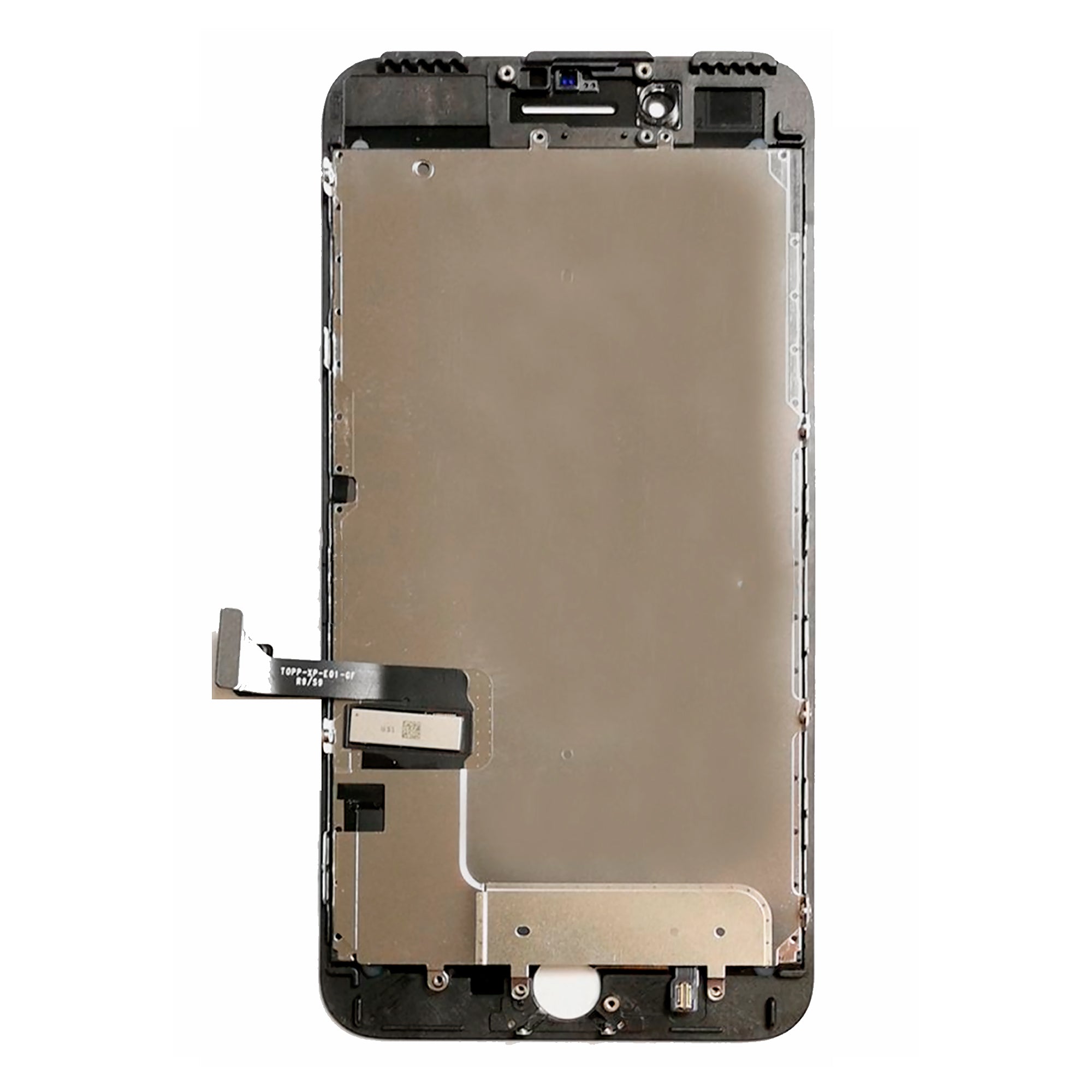 For Apple 7 Plus Écran et numériseur noir Compatible