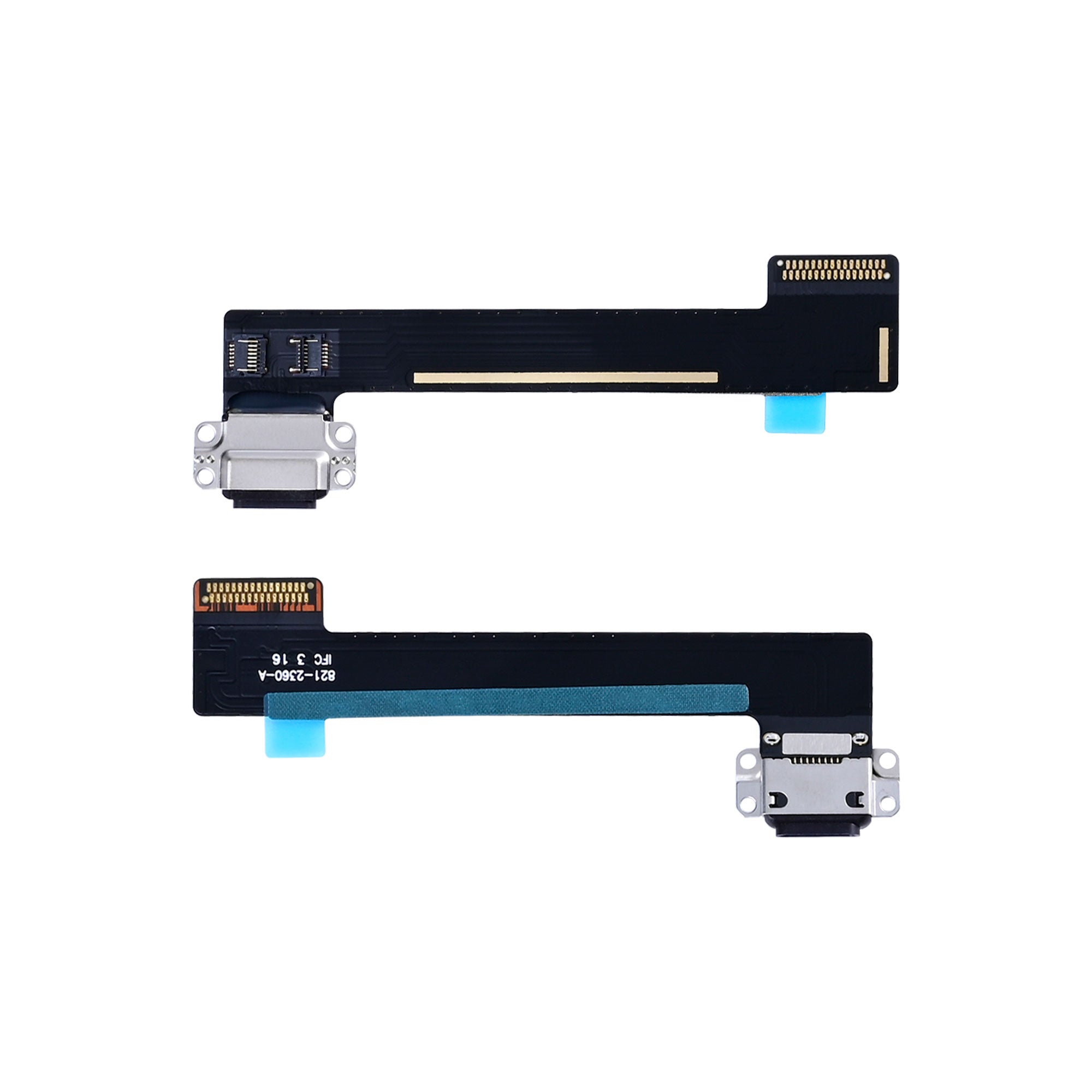 For Apple Mini 4 Système de recharge Flex Noir tiré