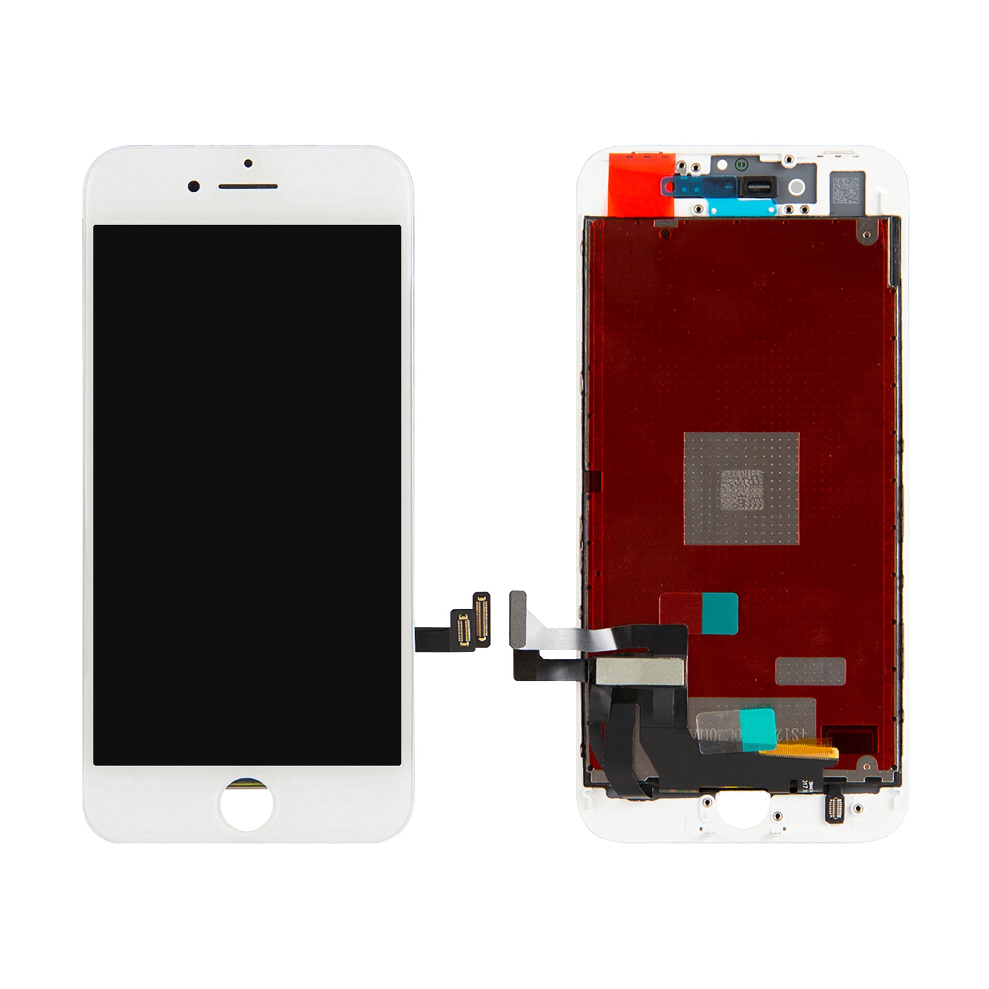 For Apple 8, iPhone SE (2020) Écran et numériseur blanc Compatible